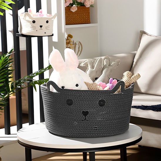 panier rangement salle de bain