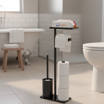 Porte rouleau papier toilette 